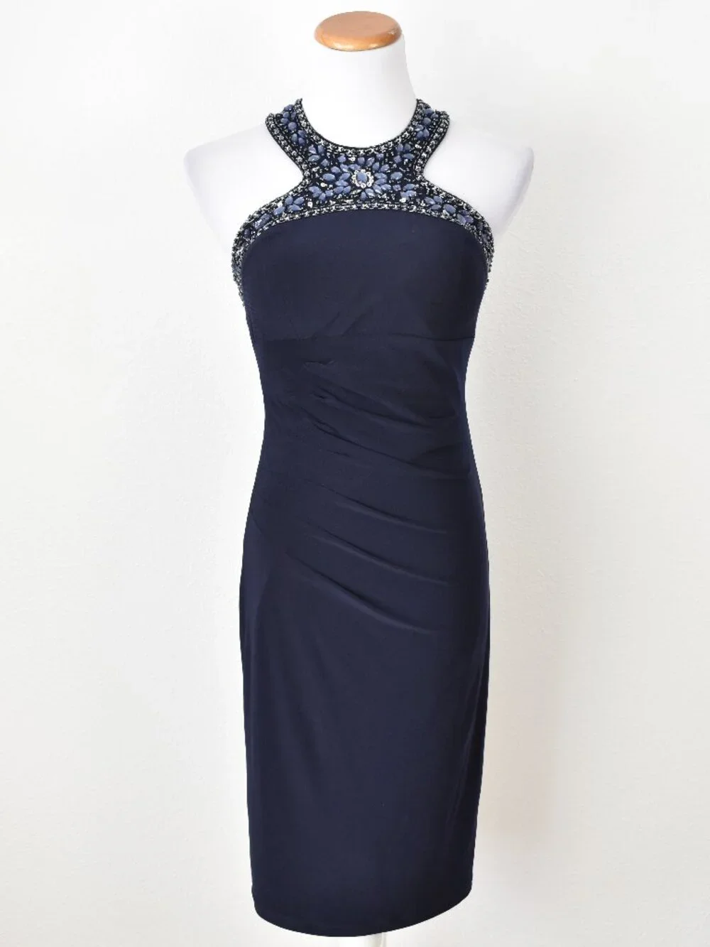 cache beaded dress Cache Deadstock Beaded Gown  Bonafide Vintage